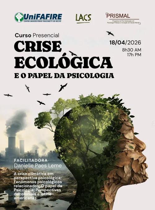 Curso Crise Ecológica e o papel da Psicologia